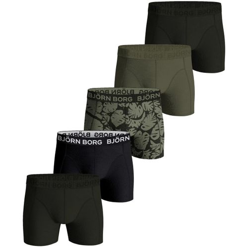Caleçons Boxers Cotton Stretch 5-Pack Multicolour - Björn Borg - Modalova
