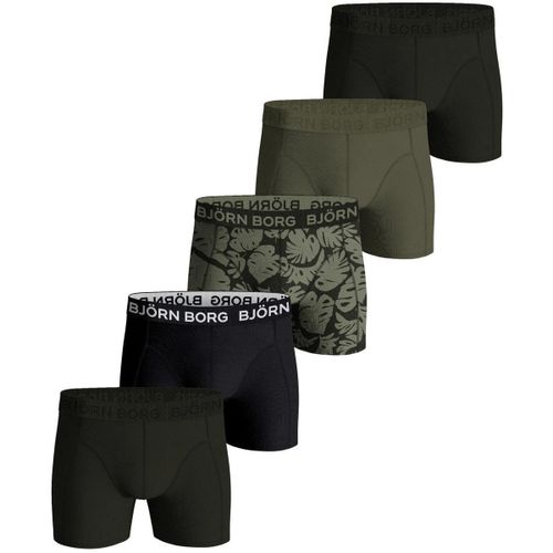 Caleçons Boxers Cotton Stretch 5-Pack Multicolour - Björn Borg - Modalova