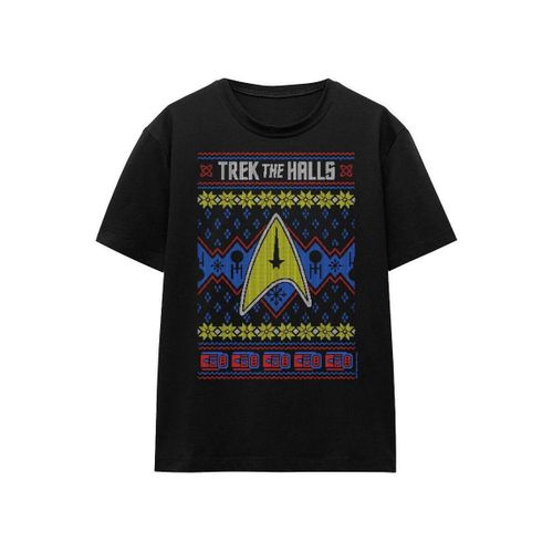 T-shirt Trek the Halls Ugly - Star Trek - Modalova