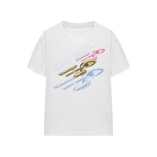 T-shirt Star Trek Tri Enterprise - Star Trek - Modalova