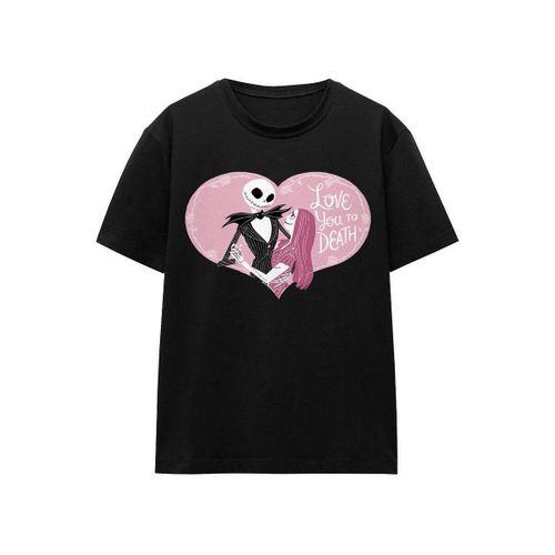 T-shirt Love You To Death - Nightmare Before Christmas - Modalova
