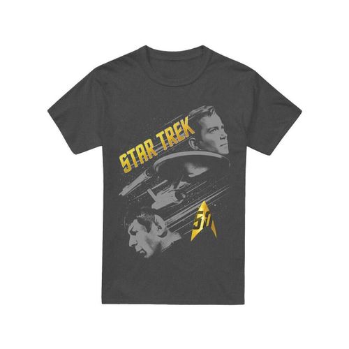 T-shirt Star Trek 50 Year Frontier - Star Trek - Modalova