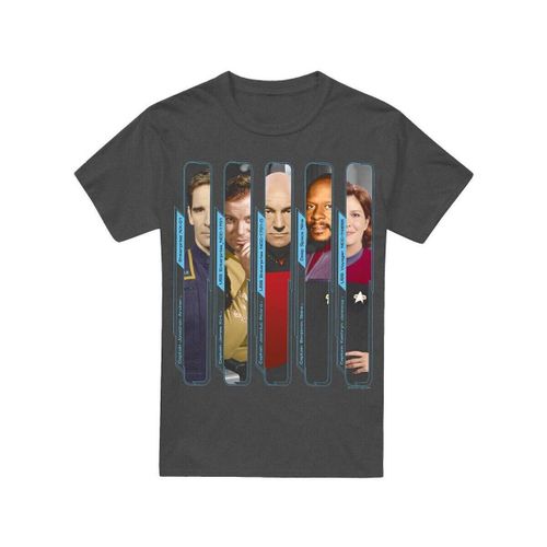 T-shirt Star Trek The Captains - Star Trek - Modalova