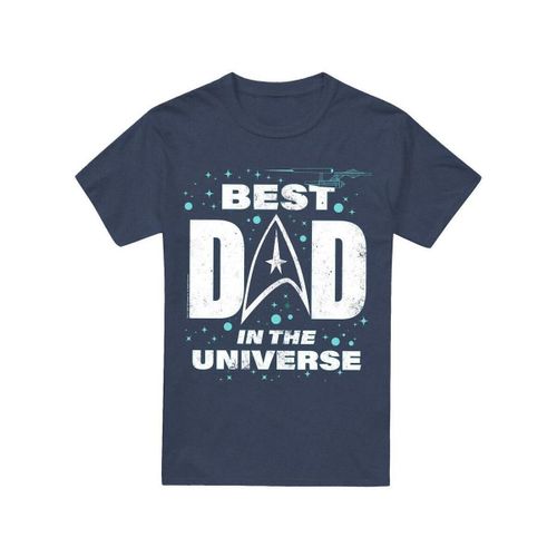T-shirt Best Dad in the Universe - Star Trek - Modalova
