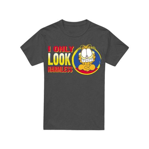 T-shirt I Only Look Harmless - Garfield - Modalova