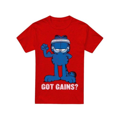 T-shirt Garfield Got Gains - Garfield - Modalova