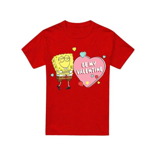T-shirt Be My Valentine - Spongebob Squarepants - Modalova