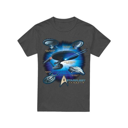 T-shirt Star Trek Starfleet Vessels - Star Trek - Modalova