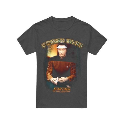 T-shirt Star Trek Poker Face - Star Trek - Modalova