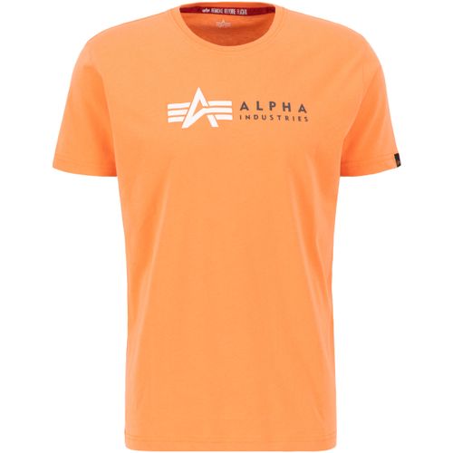 T-shirt Alpha Label T-Shirt PP - tangerine - Alpha Industries - Modalova
