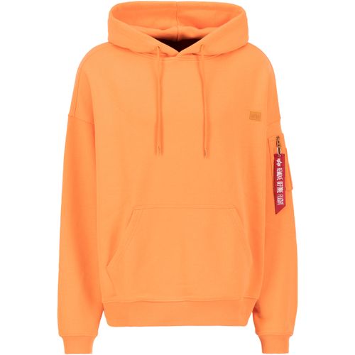 Sweat-shirt Alpha Essentials RL Hoodie - tangerine - Alpha Industries - Modalova