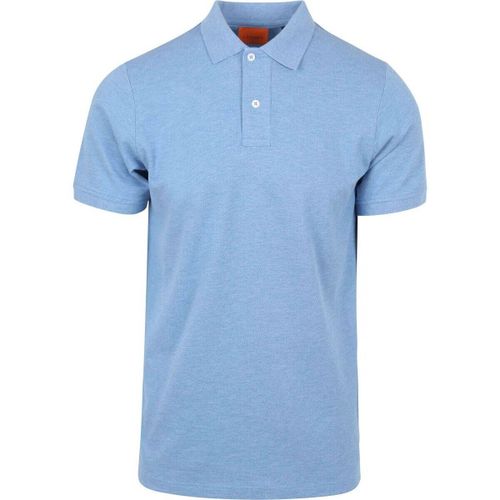 T-shirt Suitable Polo Mang Bleu - Suitable - Modalova