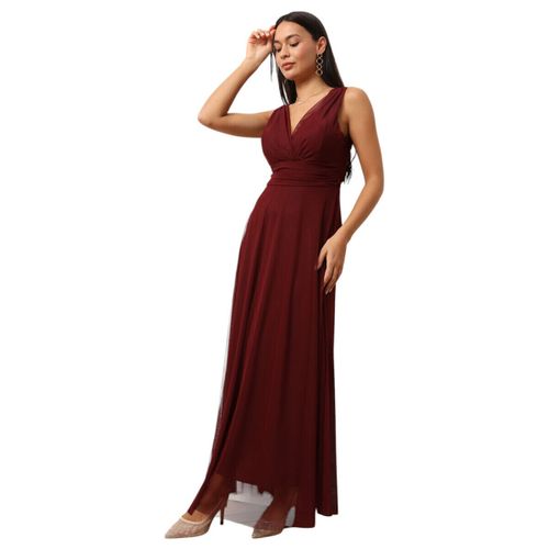 Robe Robes - Bordeaux - La Modeuse - Modalova