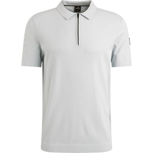 T-shirt Polo Half-Zip Bleu Clair - Vanguard - Modalova