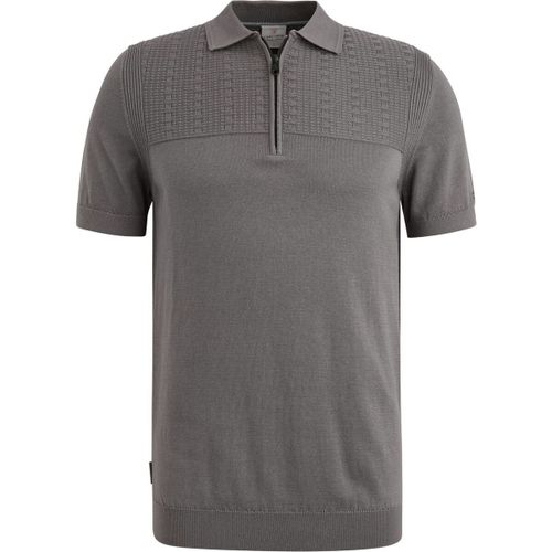 T-shirt Half-Zip Polo Structure Anthracite - Cast Iron - Modalova