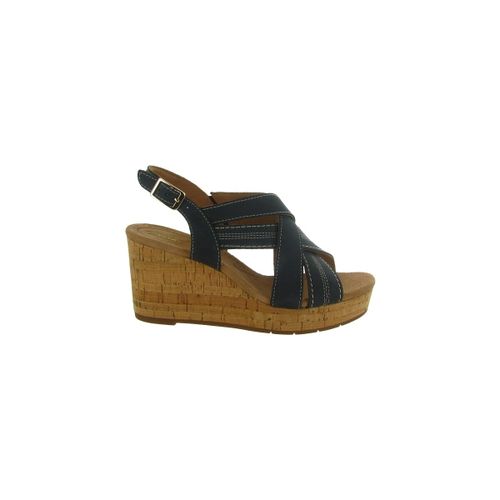 Sandales compensées SABINA SLING NAVY - Clarks - Modalova