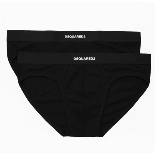 Slips - culotte élastique bipack à logo - Dsquared - Modalova