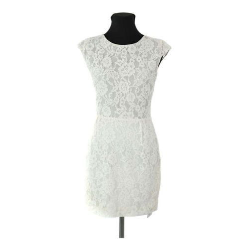 Robe courte Robe en coton blanche - Sandro - Modalova