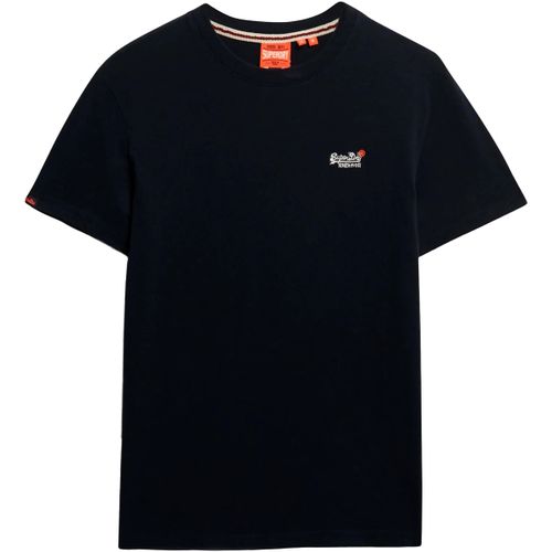 T-shirt Essential Contrast Emb - Superdry - Modalova
