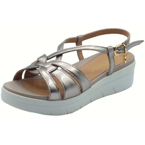 Sandales compensées 222538 Aqua Lamin Ated Teak - Stonefly - Modalova