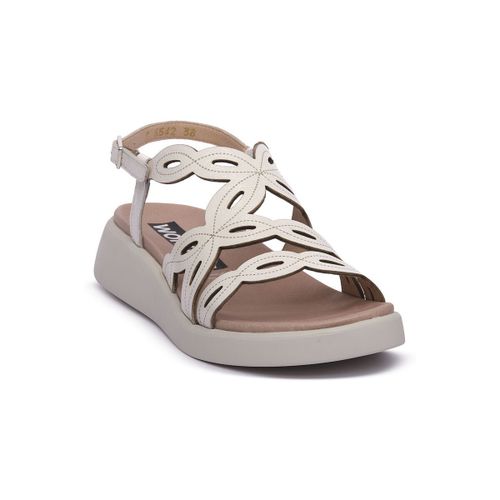 Sandales compensées LACK WHITE - Wonders - Modalova
