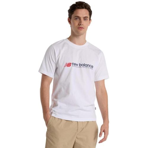 T-shirt New Balance MT51933-WT - New Balance - Modalova