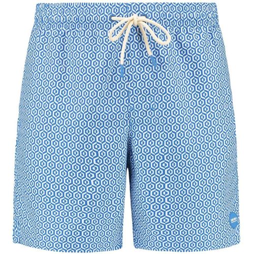 Maillots de bain Short de Bain Mike Geo Tile Bleu Cobalt - Shiwi - Modalova