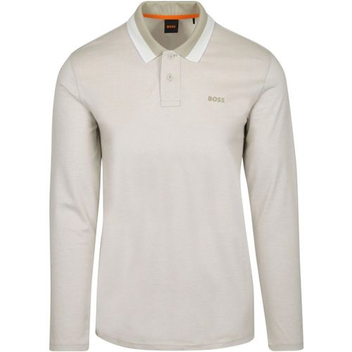 Sweat-shirt Polo Peoxfordlong Beige - BOSS - Modalova