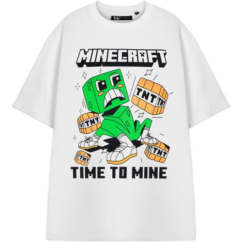 T-shirt Time To Mine T-shirt à manches courtes - Minecraft - Modalova