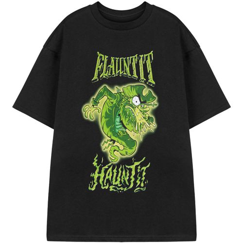 T-shirt Flaunt It Haunt It T-shirt à manches courtes - Spongebob Squarepants - Modalova