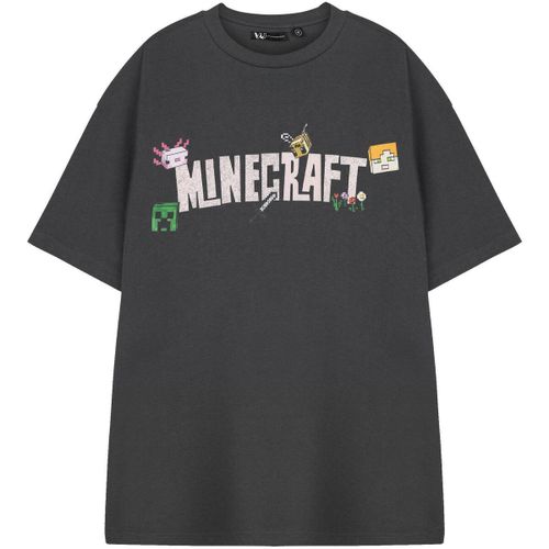 T-shirt Logo T-shirt à manches courtes - Minecraft - Modalova