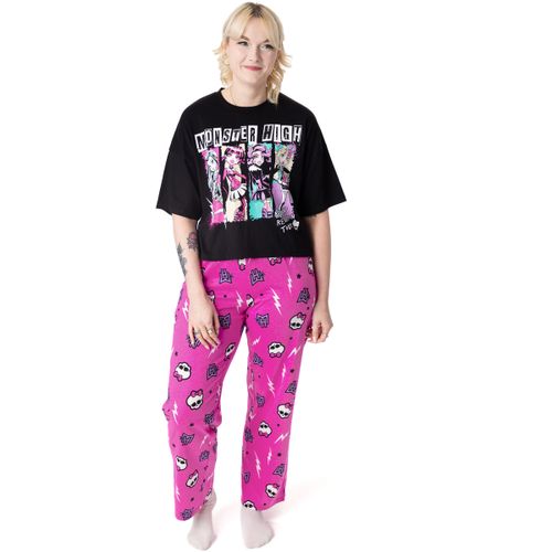 Ensembles de pyjama Group Pose Ensemble pyjama à manches courtes et jambes longues - Monster High - Modalova