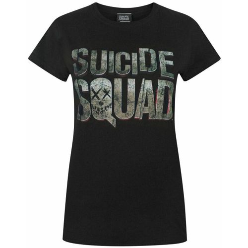 T-shirt Suicide Squad Logo T-shirt à manches courtes - Dc Comics - Modalova