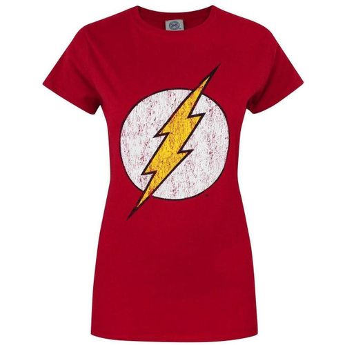 T-shirt The Flash Flash Logo T-shirt à manches courtes - Dc Comics - Modalova