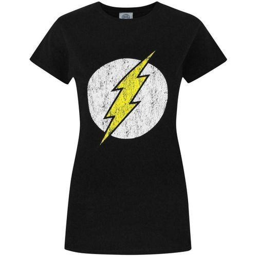 T-shirt Batman Distressed Logo T-shirt à manches courtes - Dc Comics - Modalova
