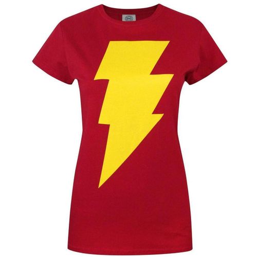 T-shirt Shazam Logo T-shirt à manches courtes - Dc Comics - Modalova