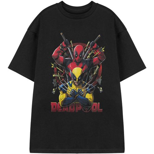 T-shirt Deadpool Deadpool Wolverine Knives T-shirt à manches courtes - Marvel - Modalova
