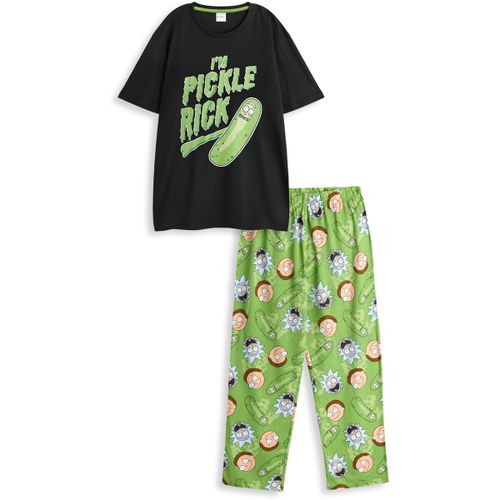 Ensembles de pyjama Pickle Rick Ensemble pyjama à manches courtes et jambes longues - Dessins Animés - Modalova