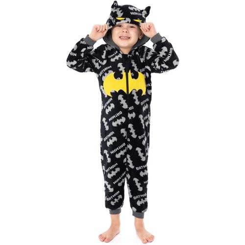 Ensembles de pyjama Batman Applique Logo Logo All-Over Print Grenouillère - Dc Comics - Modalova