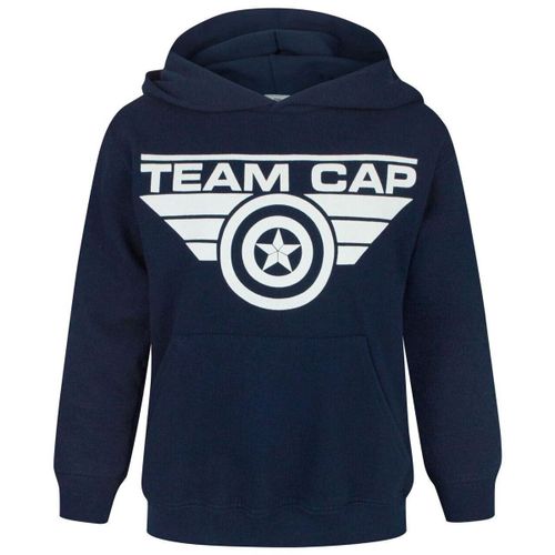 Sweatshirts à capuche Captain America Team Cap Slogan Capuche - Marvel - Modalova