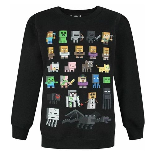Sweatshirts Character Placement Print Sweat-shirt - Minecraft - Modalova