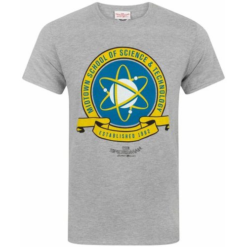 T-shirt Spider-Man Midtown School Crest T-shirt à manches courtes - Marvel - Modalova