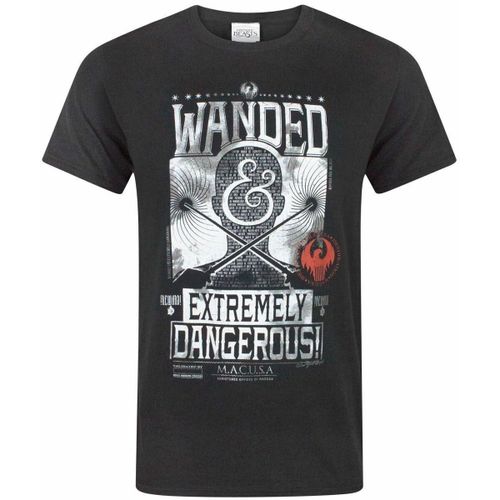 T-shirt Wanded And Extremely Dangerous Graphic Print - Les Animaux Fantastiques - Modalova