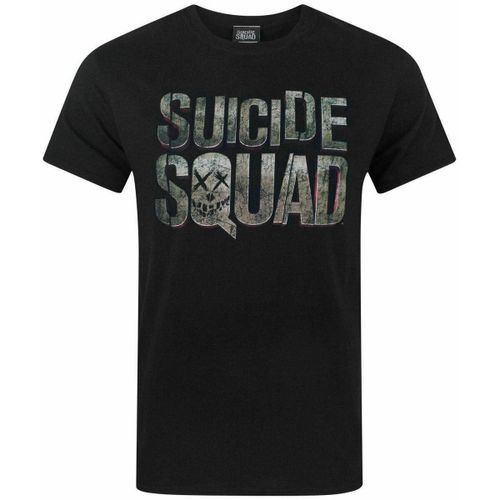 T-shirt Suicide Squad Logo T-shirt à manches courtes - Dc Comics - Modalova
