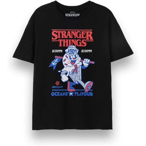 T-shirt Scoops T-shirt à manches courtes - Stranger Things - Modalova