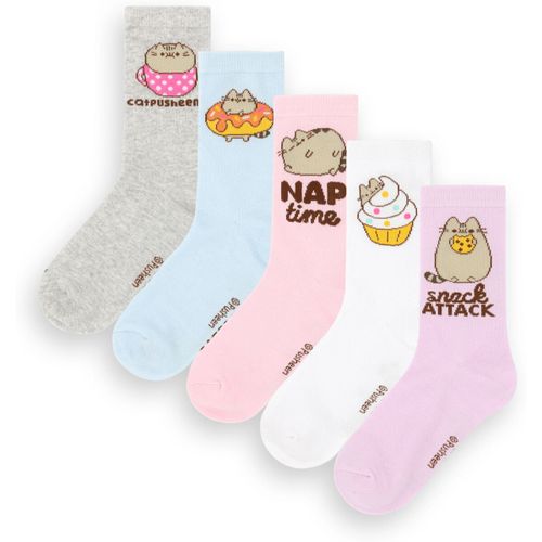 Chaussettes Snack Attack Chaussettes mollet Lot de 5 - Pusheen - Modalova