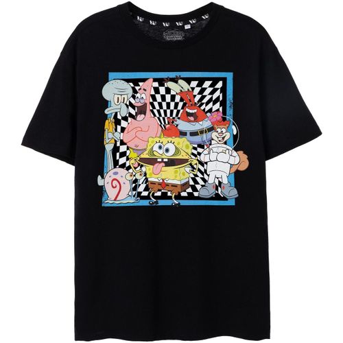 T-shirt Checkerboard Group T-shirt à manches courtes - Spongebob Squarepants - Modalova