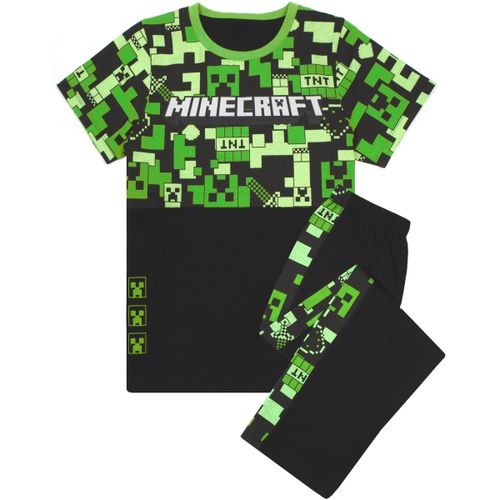 Ensembles de pyjama Camo Ensemble pyjama à manches courtes et jambes longues - Minecraft - Modalova