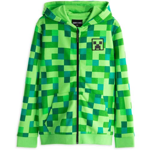 Sweatshirts à capuche Creeper Placement Print Capuche - Minecraft - Modalova
