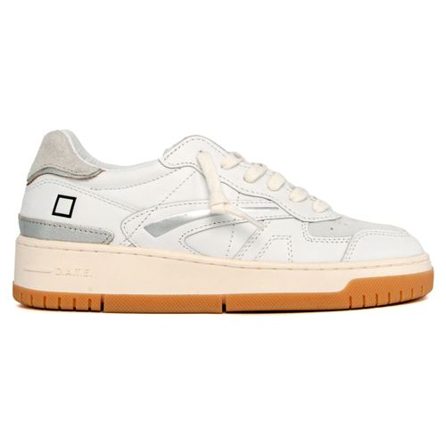 Baskets D-A-T-E-TP-CA-WH TORNEO PURE CALF WHITE - D.A.T.E. - Modalova